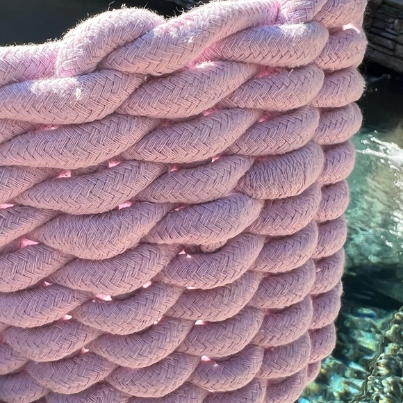 Chunky Woven Knit Basket/Pot - Picture 11 of 12